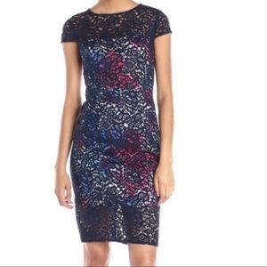 Betsey Johnson floral and lace sz 10